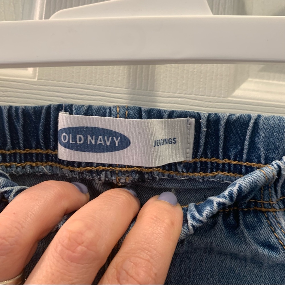 4/$20 Old Navy Light Wash Denim Jeggings- 4T - Picture 3 of 5